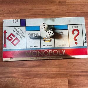 Vintage Monopoly 1970s Parker Brothers Classic Monopoly Game